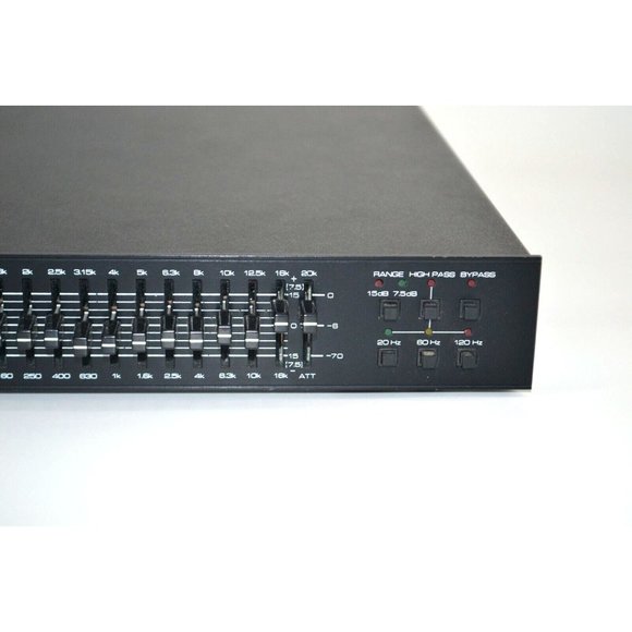 DBX 1531x Stereo / Mono Graphic Equalizer EUC Tested - Working - Picture 4 of 7